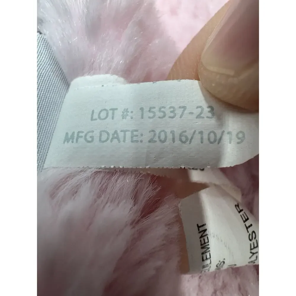 Nat & Jules Little Princess Pink Bunny Rabbit Lovey Plush Baby Security Blanket